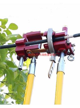 高电空路带作线业剥皮器绝缘杆式QLU架皮空导线扒皮器导线削钳