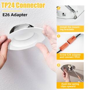 E2小夜灯吊顶天花板筒灯T5CC多种K色温2700K3000K35004000DLA2-06