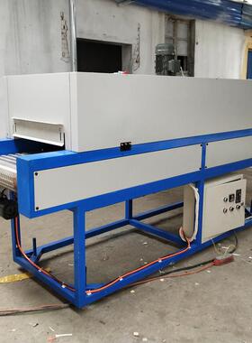 小型隧工业高温道烘生产机线不锈钢网带网带隧道炉干855966烘干线