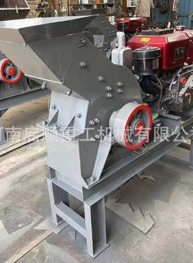 小型锤式破碎机QCT石移动式灰石青石机石料鹅卵石制沙机制砂生产