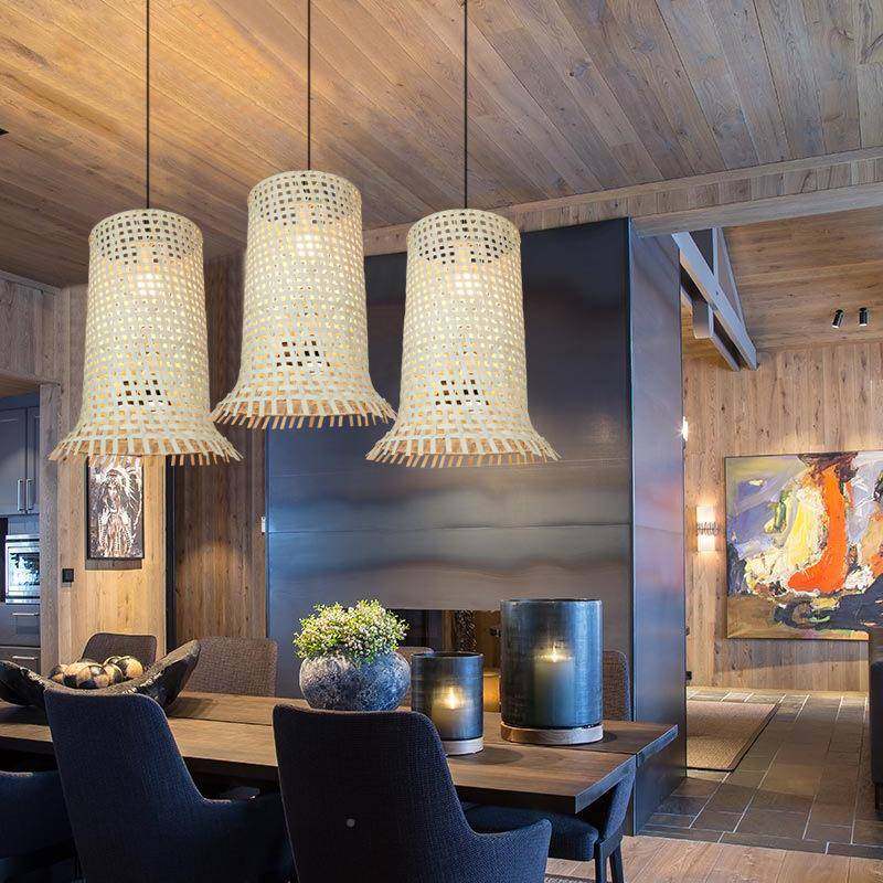 厂家直供竹艺吊灯日式餐厅餐包竹室编灯茶间创意个性竹艺MEJ8341,家装灯饰光源,智能吊灯,淘宝优惠券,粉丝福利购,淘宝优惠卷