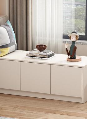 飘窗收纳物柜储矮柜地柜GYK可坐柜落地窗台子炕柜定榻制榻米柜储