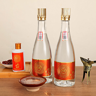 白水杜康一盒2瓶500ml加1瓶100ml