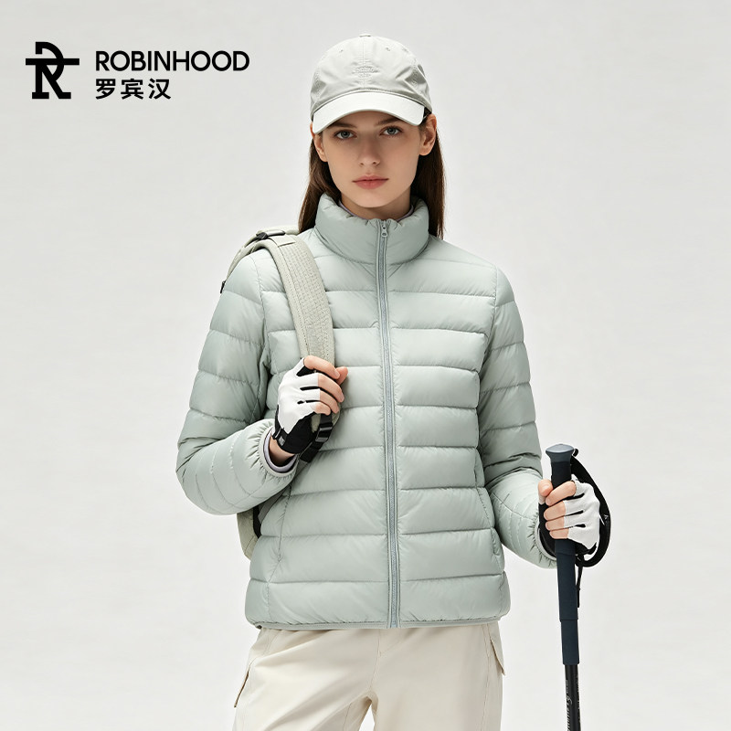 罗宾汉短款羽绒服轻量化2025新款