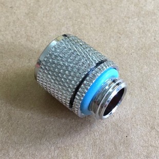 水管使用水冷软管快拧 2分牙螺纹适合8X12mm 2分快拧接头G1