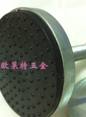 镀锌重型黑色底防震防滑调节调整脚/地脚螺丝/机床垫脚底盘80系列