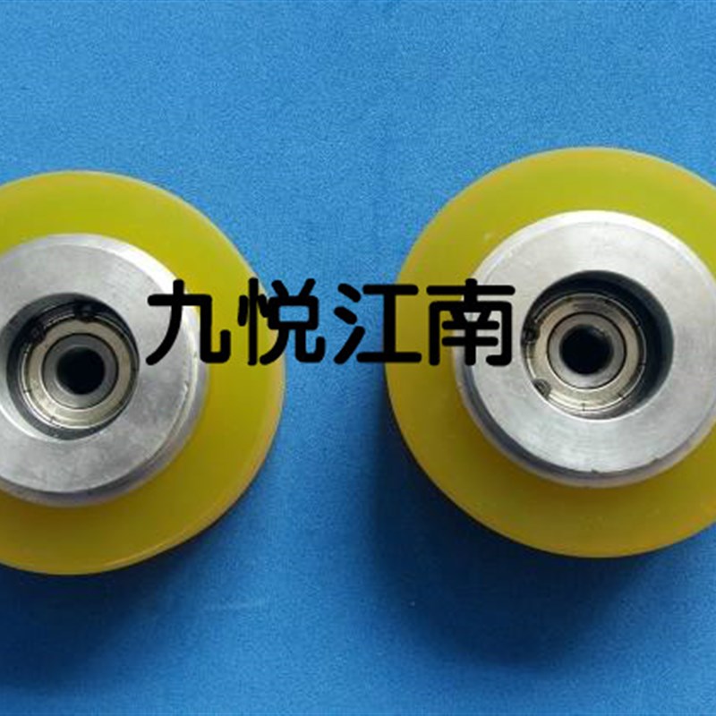 亚华 胜利模切机压纸轮 压纸胶轮 模切机配件外径67厚度25 内孔8
