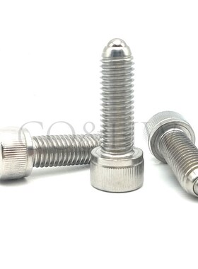 BPRH10/M12/M16杯头波珠螺丝 圆柱头球头柱塞 弹簧定位珠ZAK02