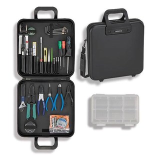 ENGINEER日本工程师 电烙铁钳子工具箱组套KS-09进口日本工具