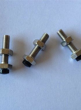 带聚氨酯止动螺栓M3缓冲螺丝 SUST3-15/20/25/30/35