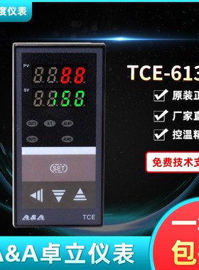 TCE原装正品A-A卓立仪表TCE-6181P 6131P智能式温度控制仪AAA牌