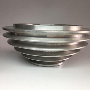 炮塔铣床配件 5#台湾立刚头铣床主轴皮带轮5槽B带皮带轮