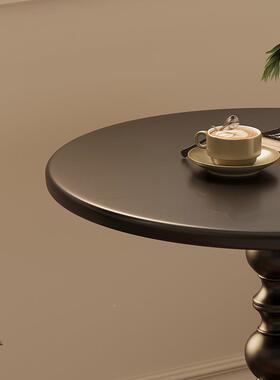 轻奢沙发边客厅家小床茶几边OQS桌复古角几用铁艺几头置物阳台小