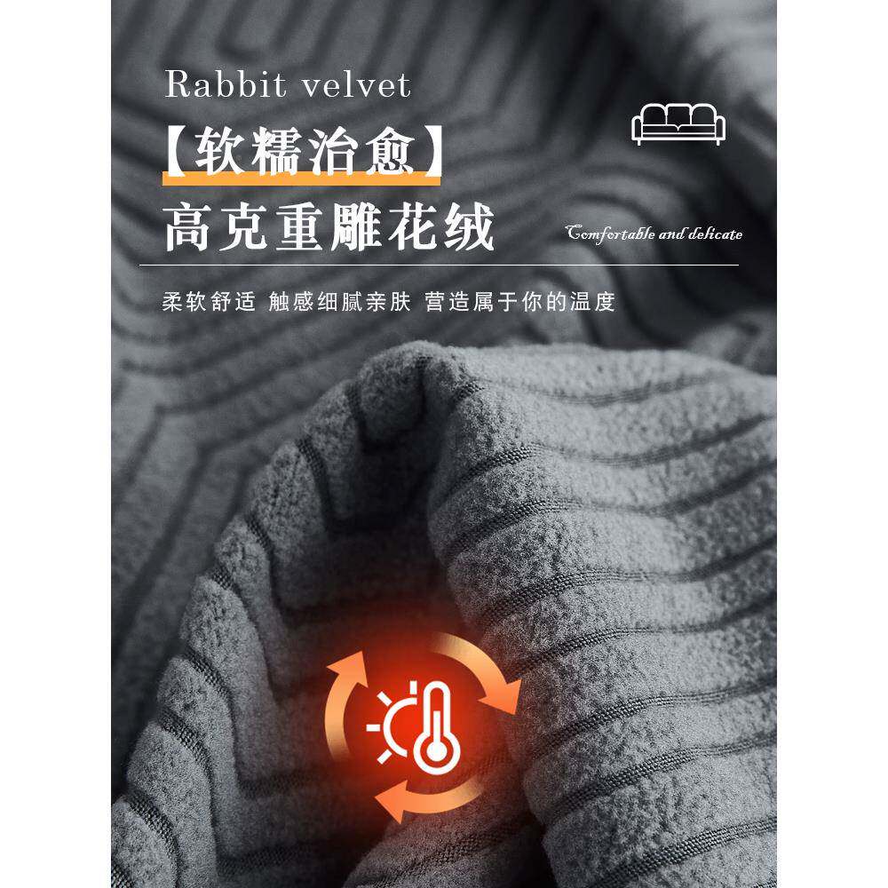 新款沙罩包全布卍能套四季通用弹力三发位一贵妃沙发套防猫抓F977
