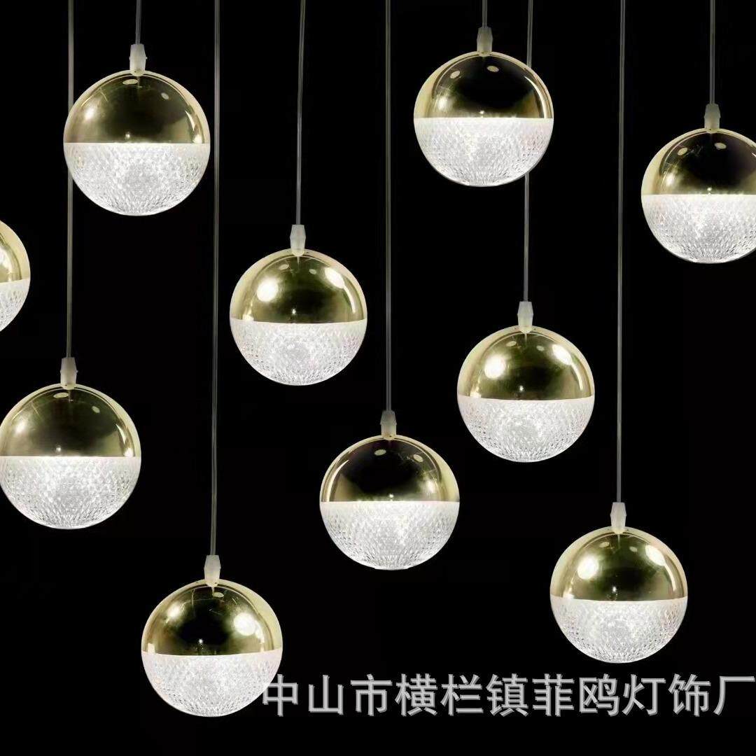 新圆款克力1亚0头发布光球精灵球吊RTB灯婚礼场地置道具舞台装饰