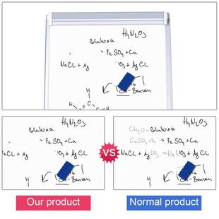马亚家用带报夹231磁吸支架白板磁性白逊板办会公议三脚支架书写