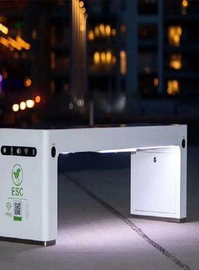 户休闲智能椅太阳座椅广公UFE园椅能手外机无线充电坐椅场多功能