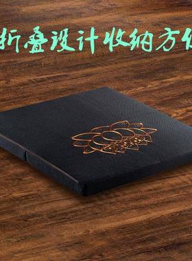 众之亿打坐垫禅垫垫飘窗垫窗台修垫跪拜垫静坐想下禅垫折YVD叠布