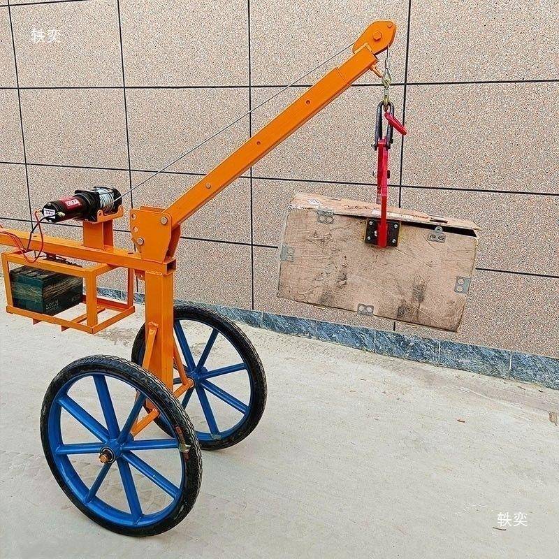 电动升运路石搬运车AEX货物装卸车移动沿重物起搬吊石材电降动小