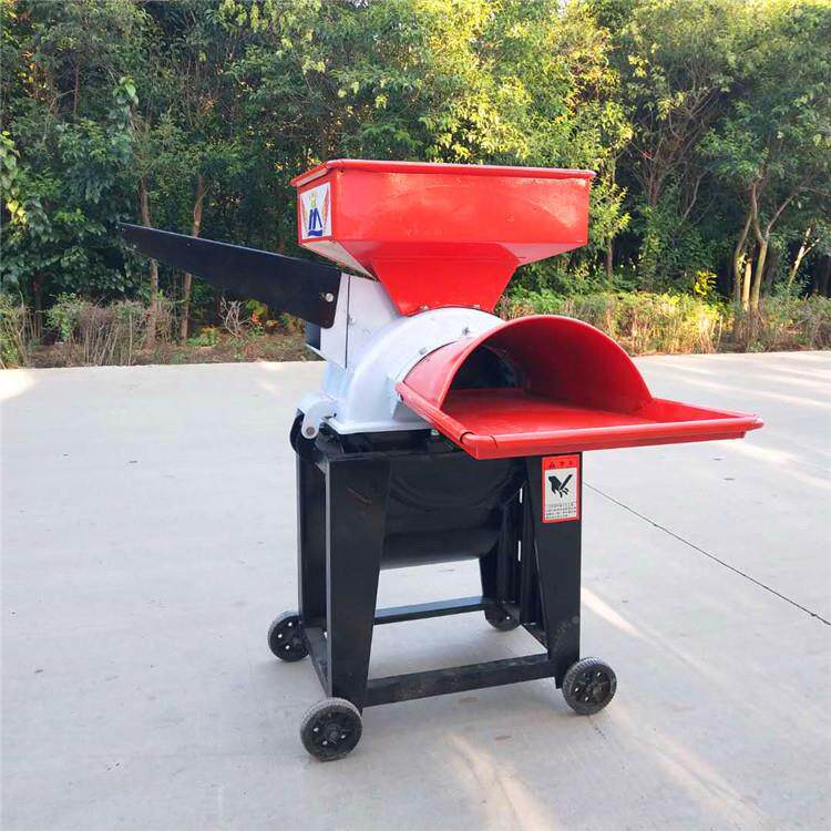 青海家用多功能铡草草粉碎柔机丝米CMD粉碎机青秸秆铡草玉机