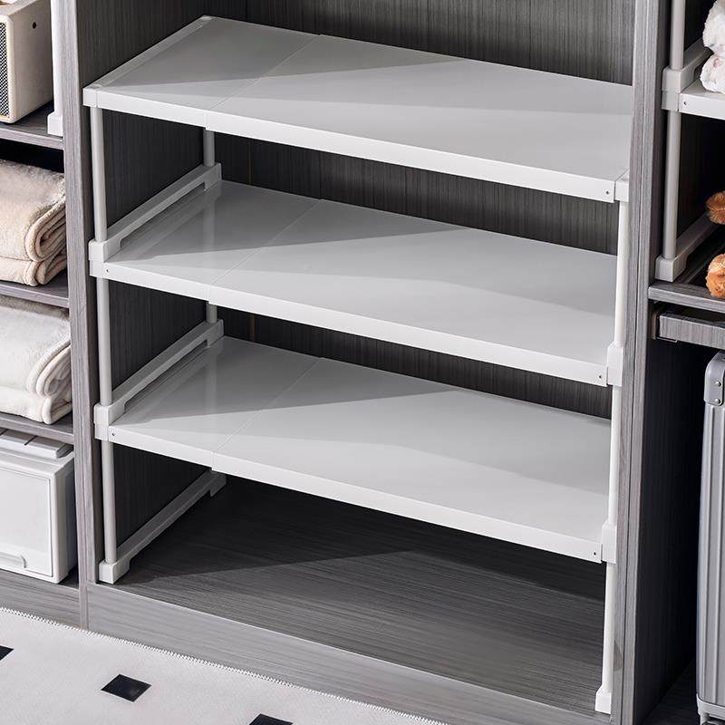 衣TTqrwwgg橱柜子内收纳艺分隔板物隔断层厨房可伸缩铁置架隔层免,收纳整理,书桌收纳置物架,淘宝优惠券,粉丝福利购,淘宝优惠卷