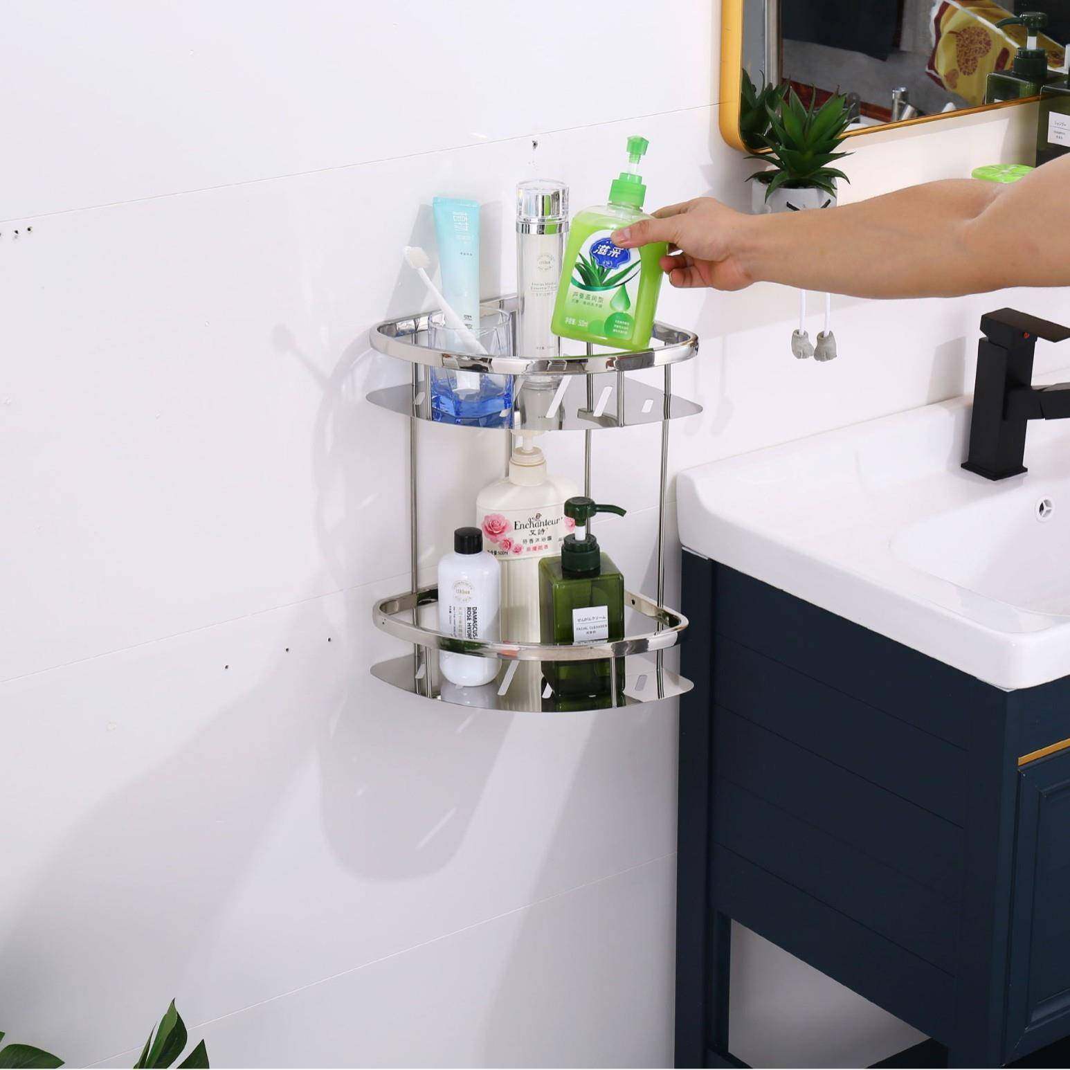 现代简约折30不4锈钢浴五室件套叠BTB架浴巾架浴室免打孔毛巾置物,家装主材,卫浴五金组合套装/挂件套餐,淘宝优惠券,粉丝福利购,淘宝优惠卷