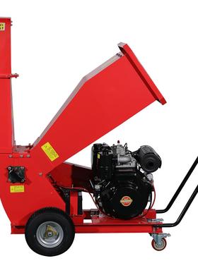 移动式碎树粉碎机枝小型家DLH用汽油机大马力电动园林果园启木材