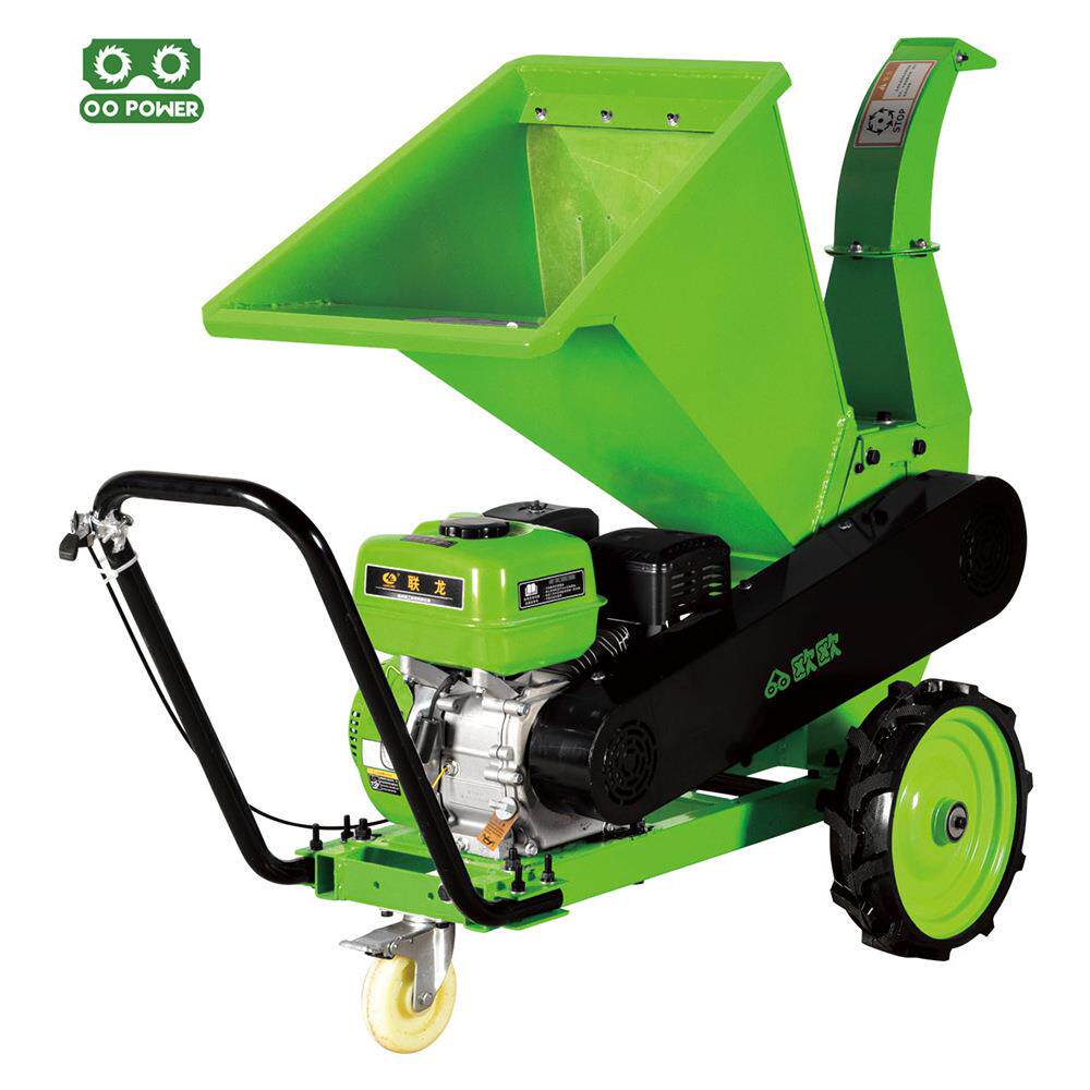 柴油树枝粉碎机家用小型碎枝机秸秆破碎机多功能园林工具碎木机
