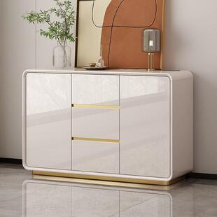 2025新款轻奢餐靠边柜墙客厅家用茶水置柜物储酒物柜BUU6566高档