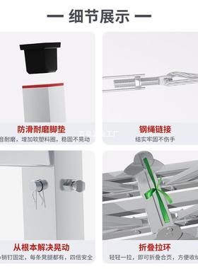 马特套凳EGL折手叠升降加厚厚脚架全刮腻子粉高凳装修折叠梯家用