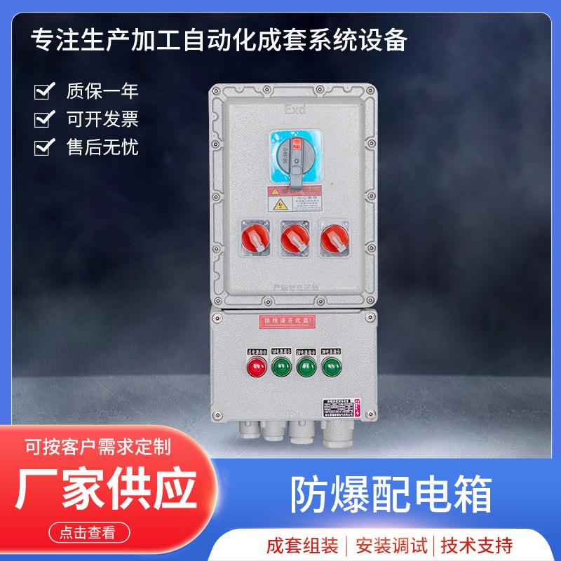 防爆配电箱接线不锈钢动力控制柜检修实验室防腐安全柜断路器