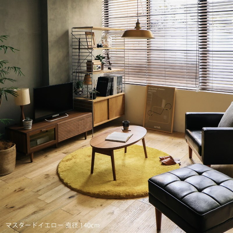 一件代销纯色丝毛地毯圆形地垫客厅卧室茶几床边地毯 清新 宠物垫