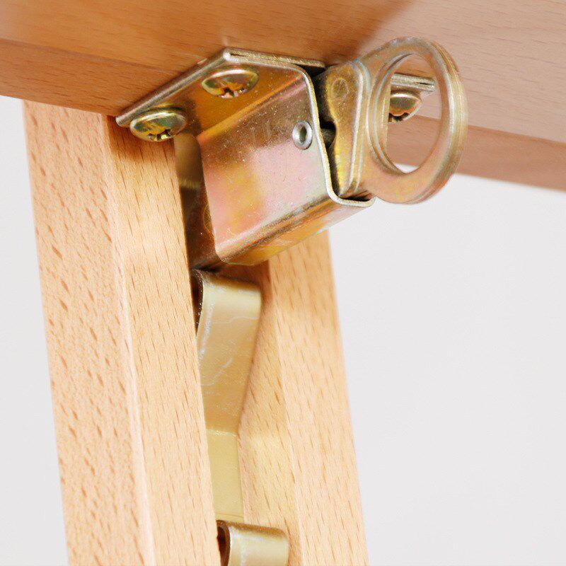 DHJ-3实木专业落地大画架美术生专用支架式可调节木质国画油画架