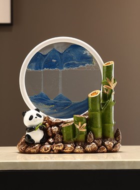 节节高升流e沙画摆件家居客厅玄关卧室书桌装饰品乔迁新居礼品