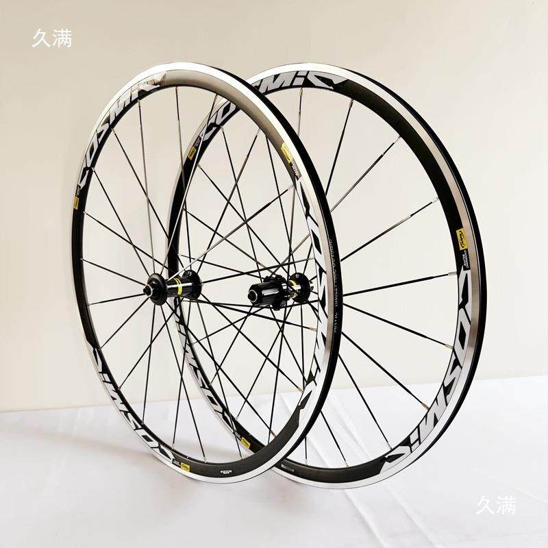 120响DT齿花鼓36T框高50/40/30公路700C直拉破风扁条轮组