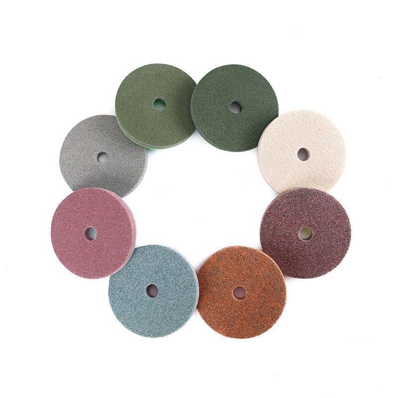 伟艺海绵抛光片大理石抛光轮抛片磨片石材翻新打磨水磨纤维加厚