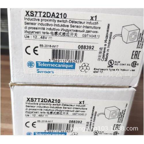 XS7T2DA210原装全新（国外采购）接近开关XMLZL002 XMLA010A2S11