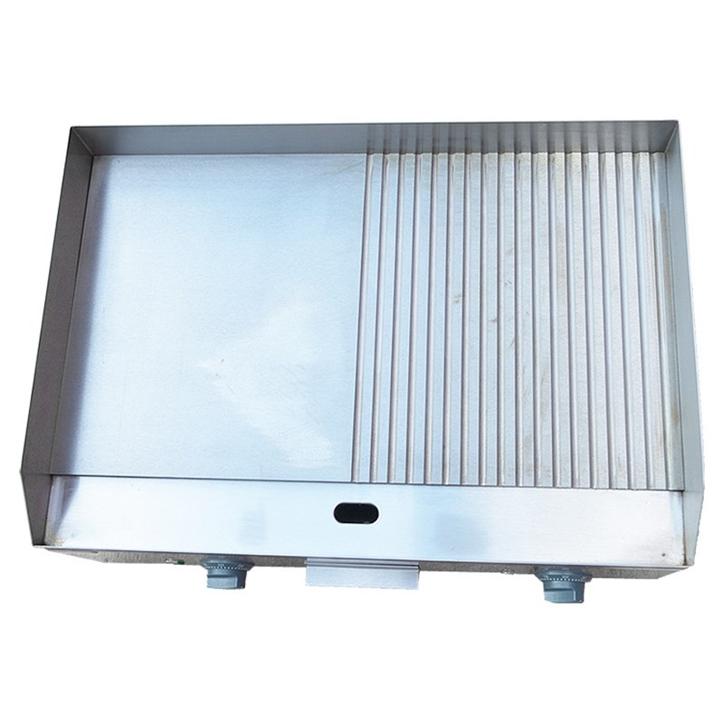 杰亿半平半坑扒炉FY-600A商用电扒炉铁板烧煎牛扒手抓饼铁板鱿鱼