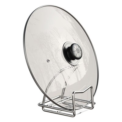 厨房304不锈钢锅盖架子台面坐式菜板砧板案板放置架器大号收纳架