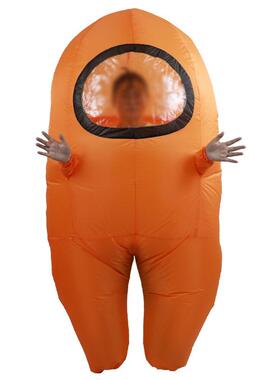 太空充气服校园对儿道ZAI童具表演服衣派服节日人偶跨年人放飞气