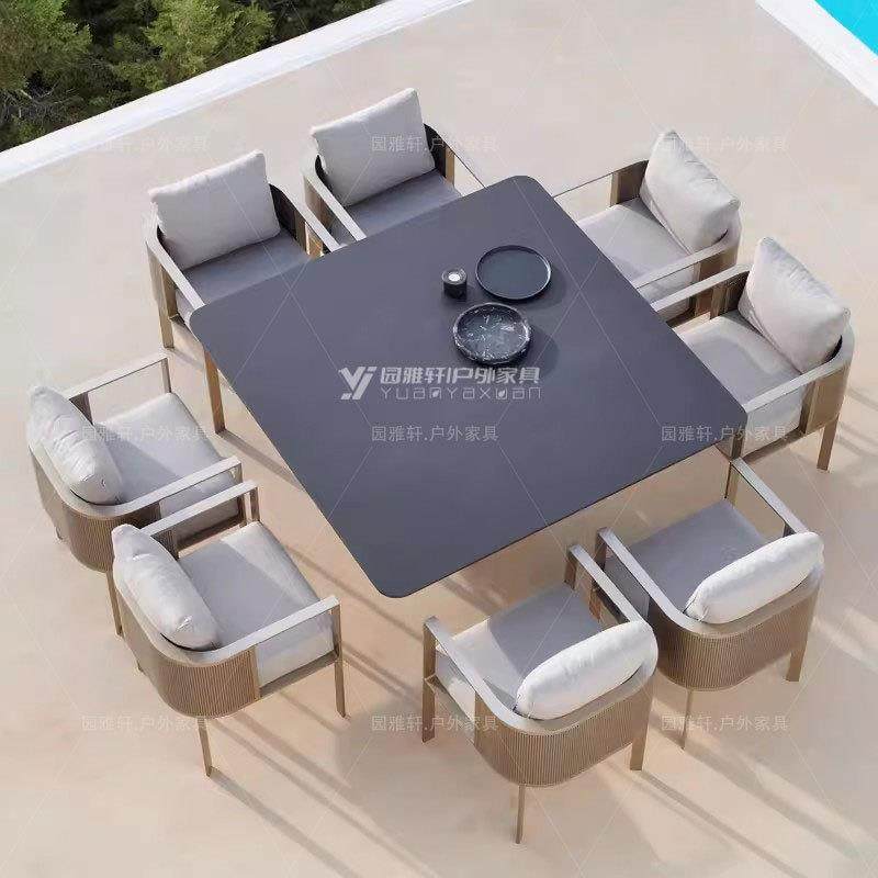 户外沙发不锈钢酒店室外光阳露天庭院售楼部样防水板防参照标注晒,商业/办公家具,商用藤编家具,淘宝优惠券,粉丝福利购,淘宝优惠卷