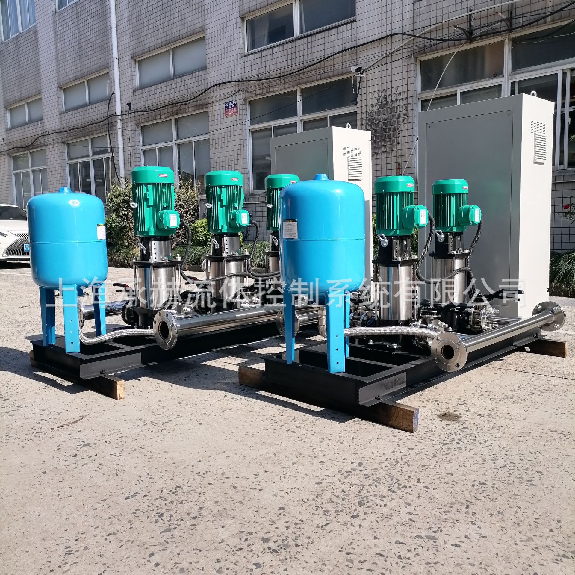 威乐水泵11kw两用一备加厚箱式无负压供水设备 叠压给水设备厂家