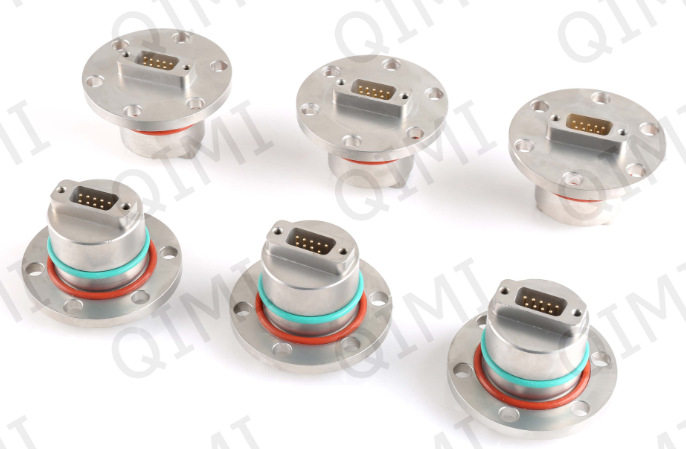 真空密封9针D型连通器航插