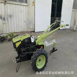 20力手扶马拖拉厂机家用打田翻农地开荒起垄机果园自走式842翻地