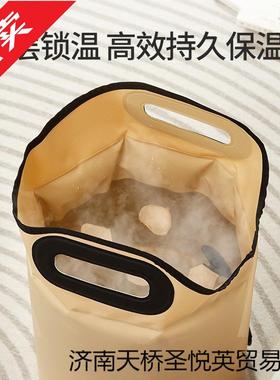 盆初心宿舍泡脚桶泡用脚盆便携式HNY过家膝洗脚桶足浴可折叠足浴