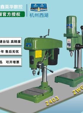 西湖速台钻高380高W三相台式钻机ZWG-4BZ402103ZW孔G-4A精度钻床