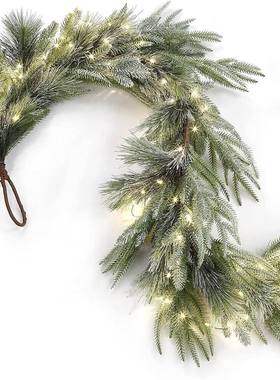 销圣诞花环VLP门挂180/条27C0M热人造装饰品圣诞树藤挂饰场景布置