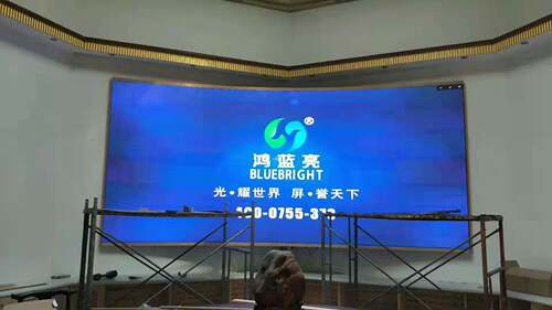 鸿蓝亮  厂家直销  杭州H2室内高清全彩LED显示屏