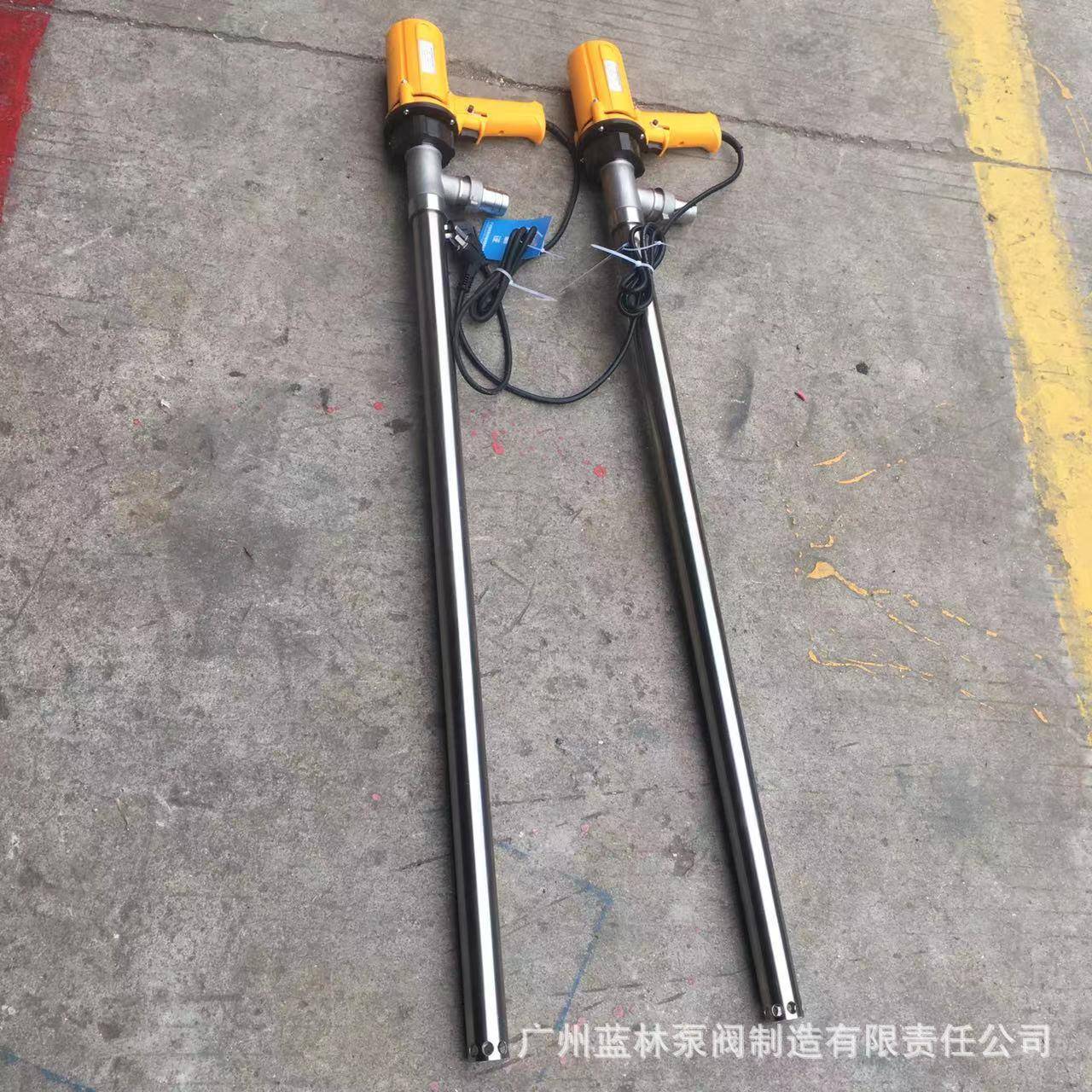 H电抽液泵动耐腐蚀防化201工插桶泵D可调节304不锈钢腐油桶泵