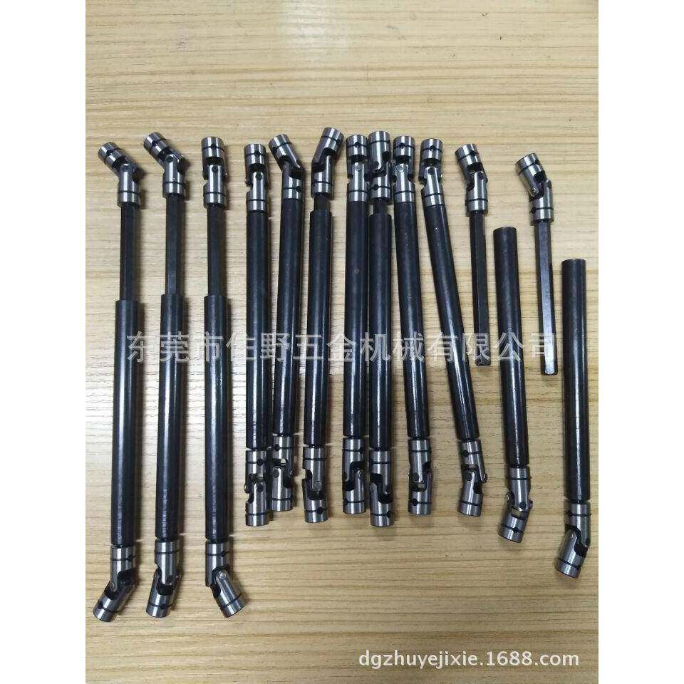 家-直销精密万向节万向联六器万向轴接头伸缩套筒角厂套六角棒